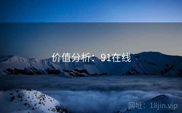 价值分析：91在线