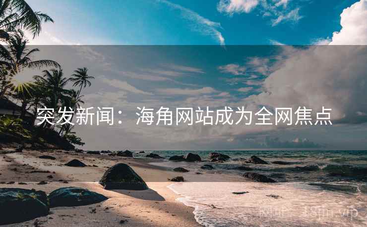 突发新闻:海角网站成为全网焦点