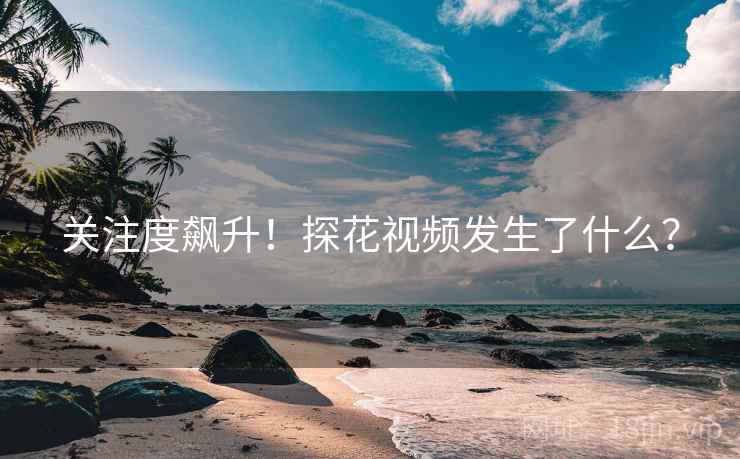 关注度飙升!探花视频发生了什么?