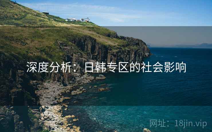 深度分析:日韩专区的社会影响