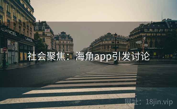 社会聚焦:海角app引发讨论