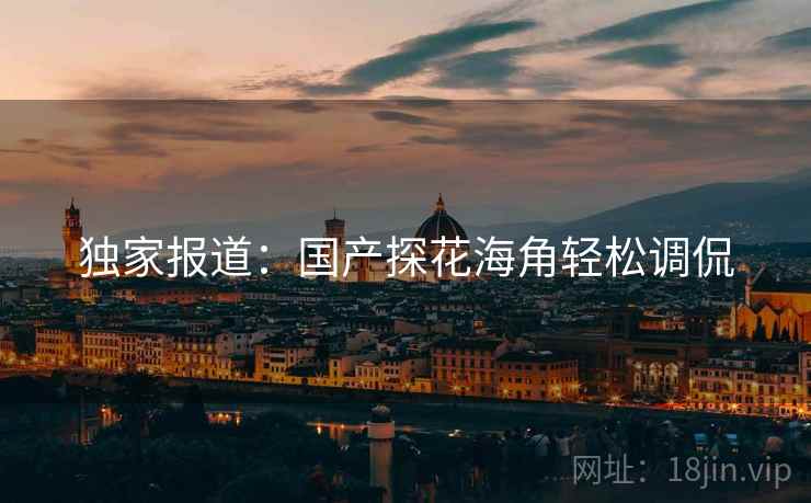 独家报道:国产探花海角轻松调侃